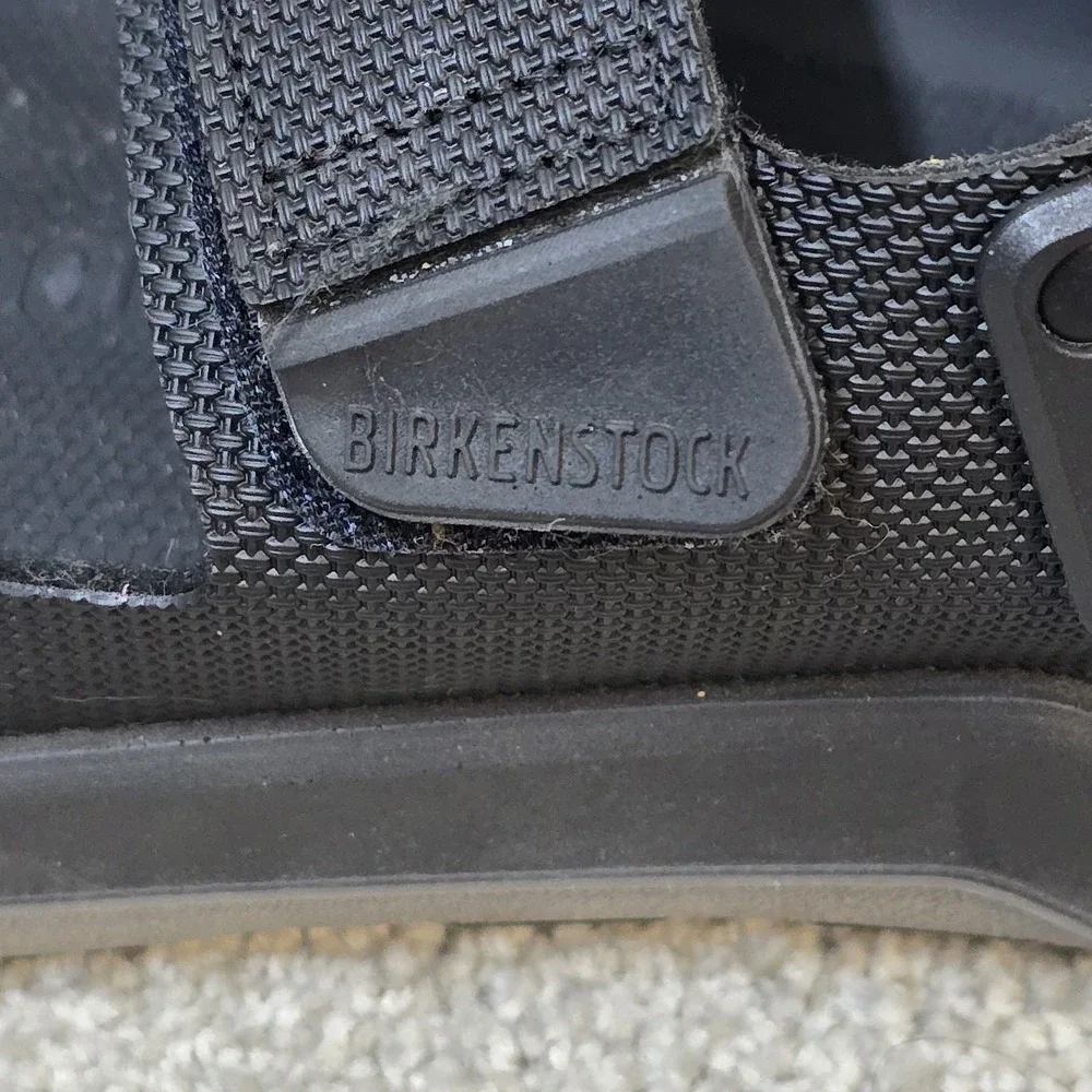 Birkenstock Tatacoa Strap Sandal Unisex Sz Men's 9 / Womens 11 Futura Black‎ EUC